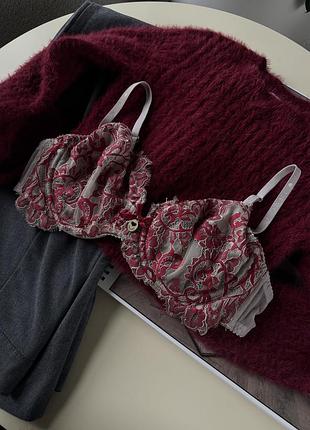 Кружевний бюстгальтер twin-set бюстгальтер ажурний 90b
