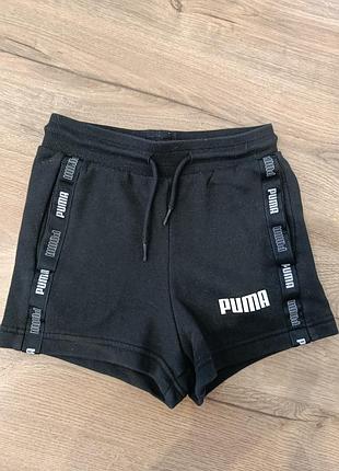 Шорти puma чорні на 9-10 років