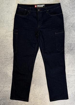 Чоловічі робочі джинси-карго engelbert strauss e.s. 7-pocket-jeans джинси сині xxl 58