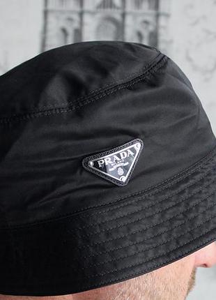 Панама prada nylon bucket hat оригінал made in italy
