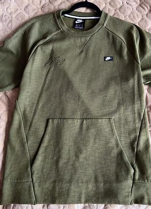 Світшот чоловічий nike sportswear nsw optic crew хакі