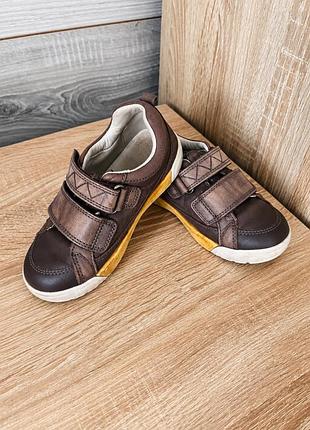 Черевики для хлопчика clark’s шкіряні коричневі
