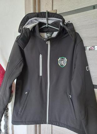 Женская куртка софтшелл с капюшоном result softshell (sitwell cc),
