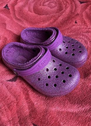 Крокси для дівчинки crocs 30/31