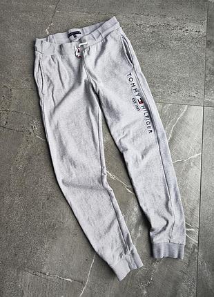 Спортивные штаны tommy hilfiger для стройного подростка 164 см 11-12-13роков двунитка