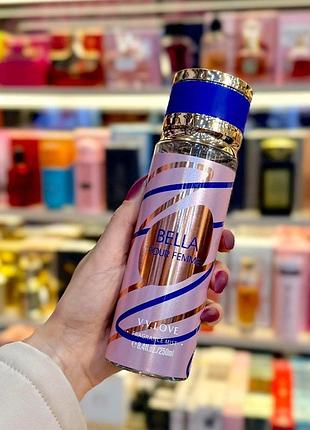 (розпродаж) новий парфумований спрей (міст) для тіла v.v. love bella pour femme