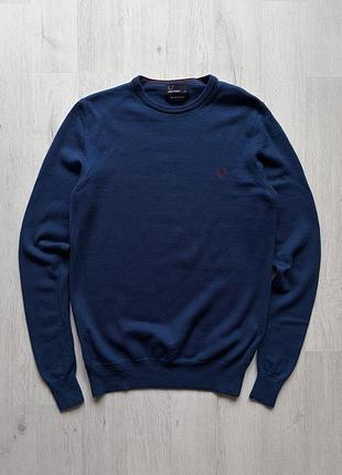 Чоловічий вовняний светр fred perry розмір xs