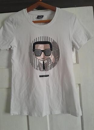 Футболка karl lagerfeld бренд