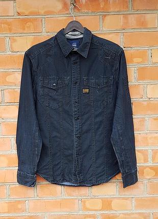 G-star raw modernist work shirt джинсовая рубашка оригинал (m)