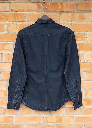 G-star raw modernist work shirt джинсовая рубашка оригинал (m) 3