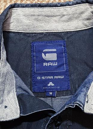 G-star raw modernist work shirt джинсовая рубашка оригинал (m) 7