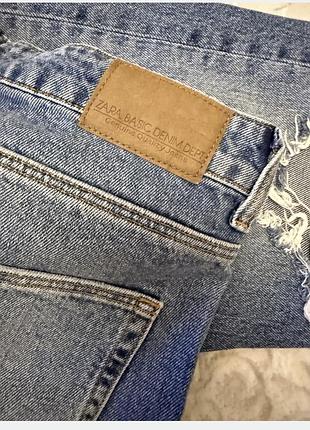 Джинси жіночі zara mom блакитні