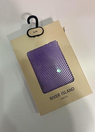 Колготи сітка, колготки, колготы сетка с/ м розмір river island
