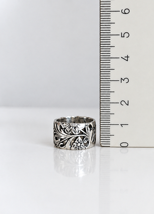 💍вінтажне срібне кільце 4