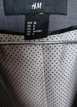 Жакет жіночий h&m сірий 3