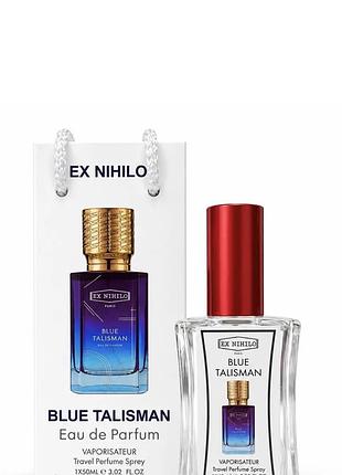 Парфуми унісекс унісекс ex nihilo blue talisman, 50 мл, сумка.  в стилі бренду