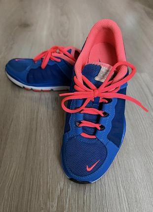 Кросівки жіночі nike breathe flex tr2 синьо-рожеві, розмір 7