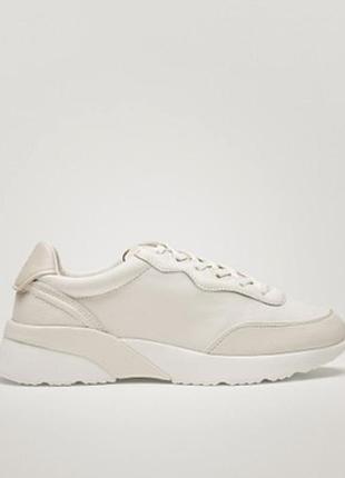 Кожаные кроссовки женские massimo dutti 36 размера