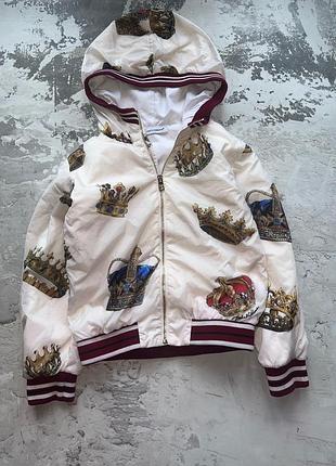 Куртка вітровка dolce&gabbana оригінал