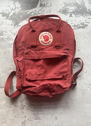 Рюкзак fjallraven kanken бордовий