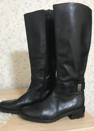 Сапоги женские кожаные демисезонные 5th avenue, 38