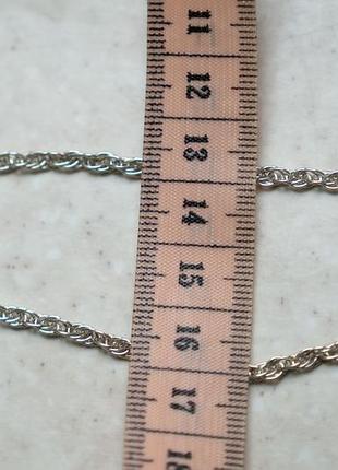 Цепь серебряная 60 см 10 г. 6