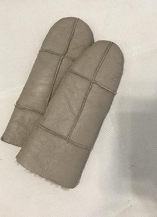Отличные кожаные перчатки на натуральной овчине 3