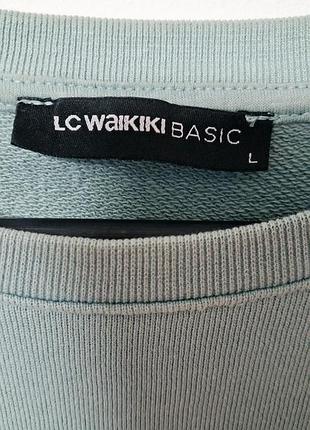 Світшот чоловічий lc waikiki basic м’ятний 3