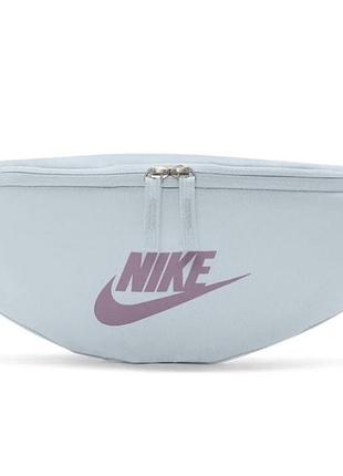 Бананка жіноча nike heritage waistpack світло-блакитна