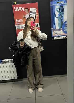 Брюки жіночі в клітинку