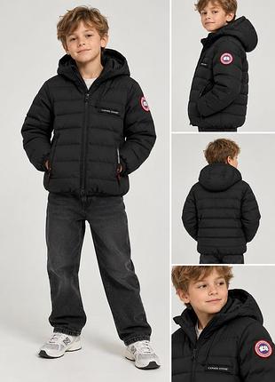 Куртка пуховик canada goose на 8-9 років