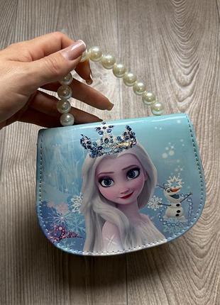Сумка дитяча frozen холодне серце ельза блакитна