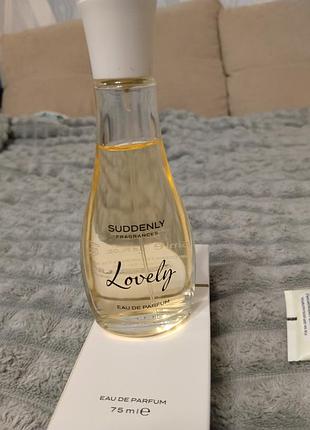 Парфумована вода suddenly fragrances lovely 75 мл для жінок
