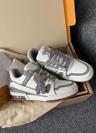 Кросівки чоловічі louis vuitton trainer білі