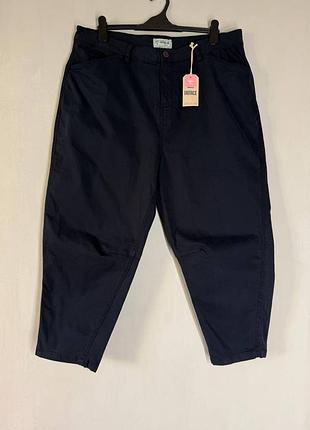 Нові жіночі штани-чиноси fatface bella tapered chino (розмір 2xl / батал / з біркою)