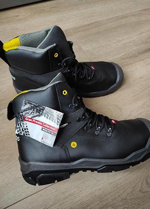 Черевики чоловічі jalas mid-cut safety чорні