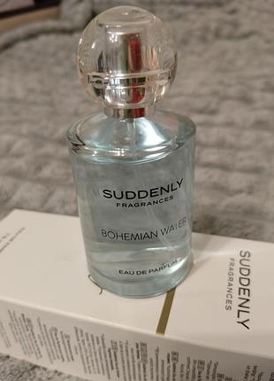 Парфумована вода suddenly fragrances bohemian water, 50 мл, для жінок