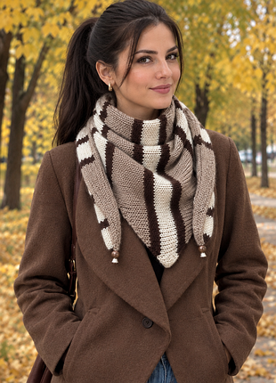 Бактус в стиле burberry с магнитной застежкой