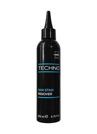 Засіб для видалення фарби зі шкіри unic techno skin stain remover, 200 мл
