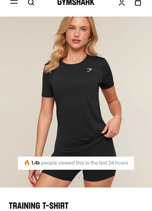 Футболка gymshark, size m(regular fit), стан ідеальний, плечі 40 підпахви 49 довжина 63