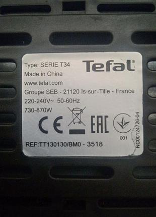 Тостер tefal serie t34 3
