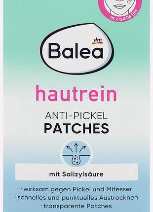 Патчі від прищів balea hautrein anti-pickel patches