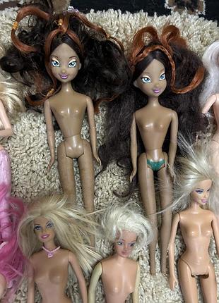 Ляльки для дівчинки barbie, bratz, ken 5