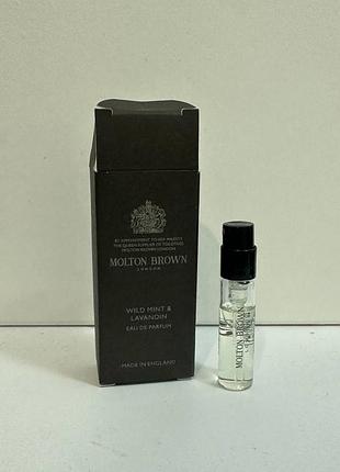 ❤️molton brown wild mint &amp; lavandin eau de parfum, пробник, оригинал