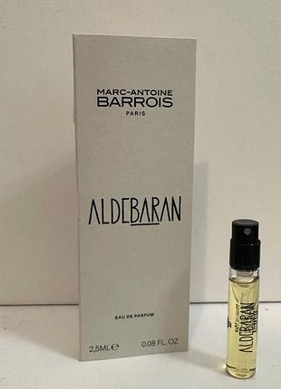 ❤️marc-antoine barrois aldebaran, пробник, оригинал
