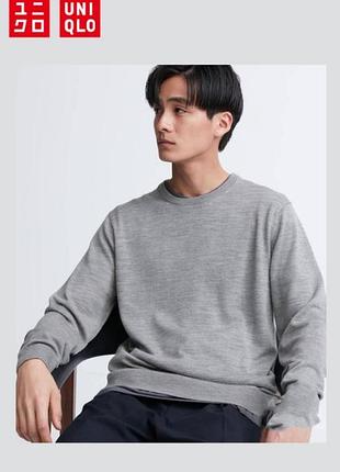 Джемпер uniqlo 100% вовни мериносу