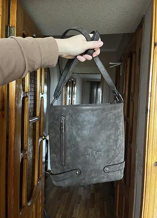 Сумка жіноча michael kors сіра повсякденна