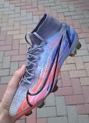 Бутси чоловічі nike mercurial різнокольорові