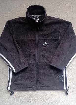 Винтажная флисовая олимпийка adidas