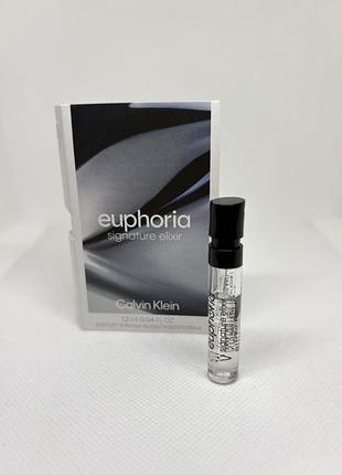 Оригінал пробник euphoria signature elixir calvin klein парфум
